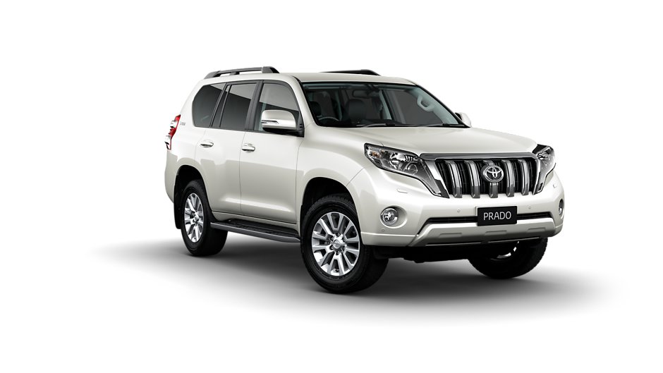 toyota land cruiser prado front view
