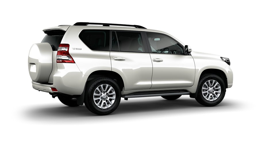 toyota land cruiser prado rear angle