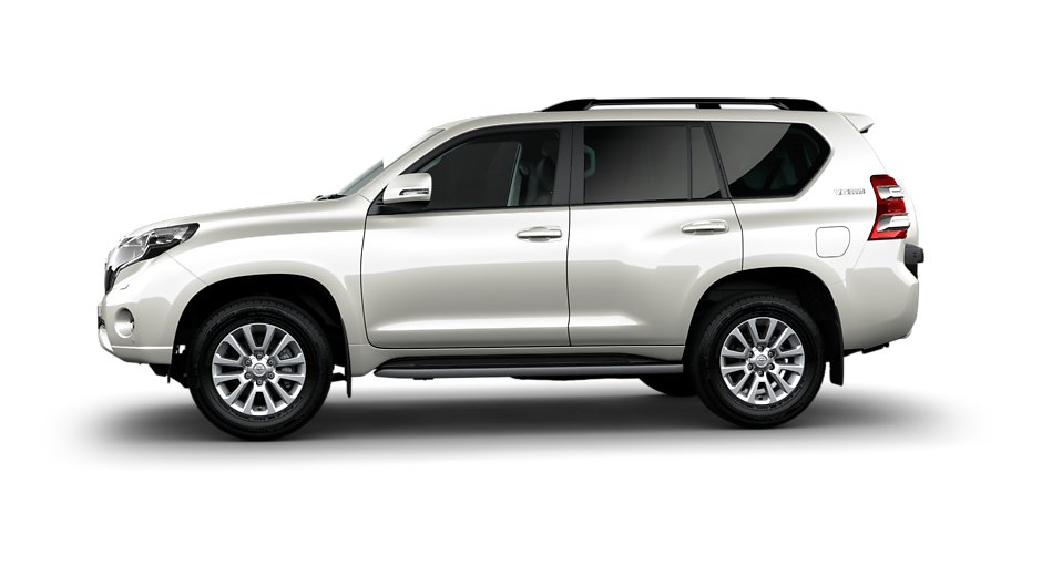 toyota land cruiser prado perfect side profile