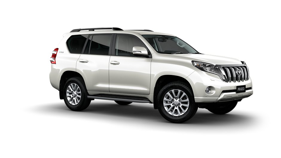 toyota land cruiser prado side view