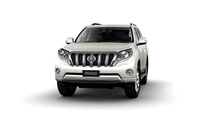 toyota land cruiser prado full grille dominance