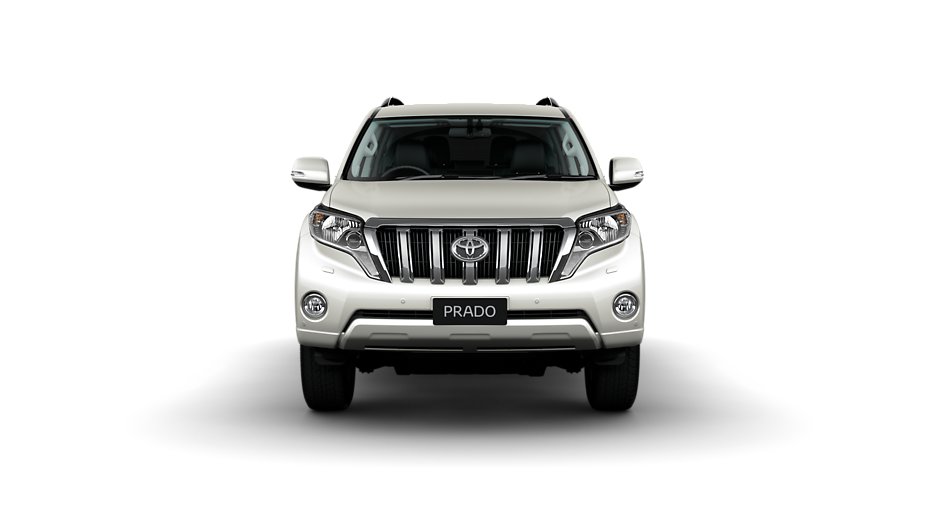front view of toyota land cruiser prado