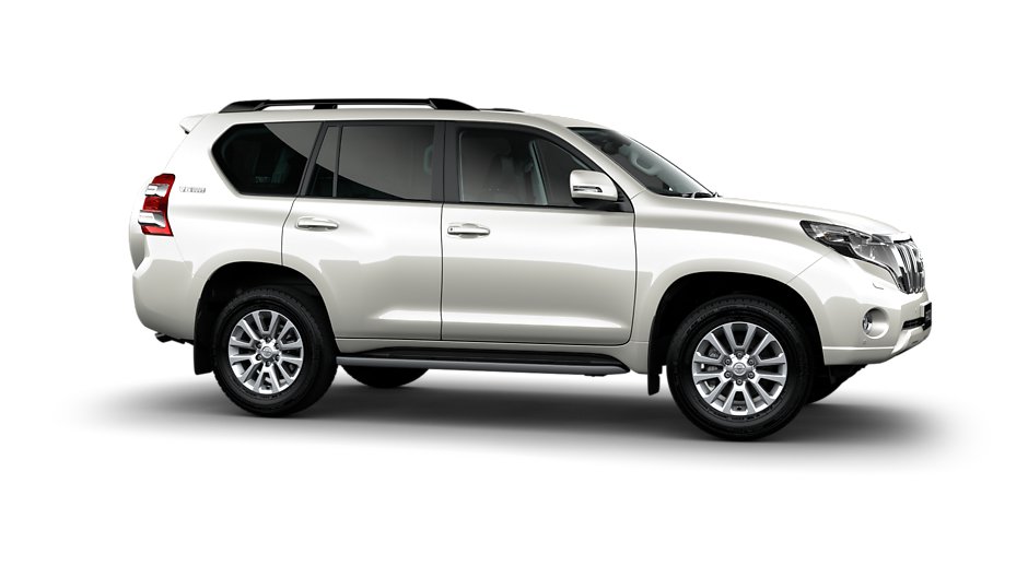 toyota land cruiser prado full side view