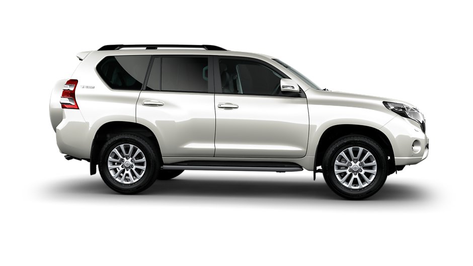 toyota land cruiser prado side profile