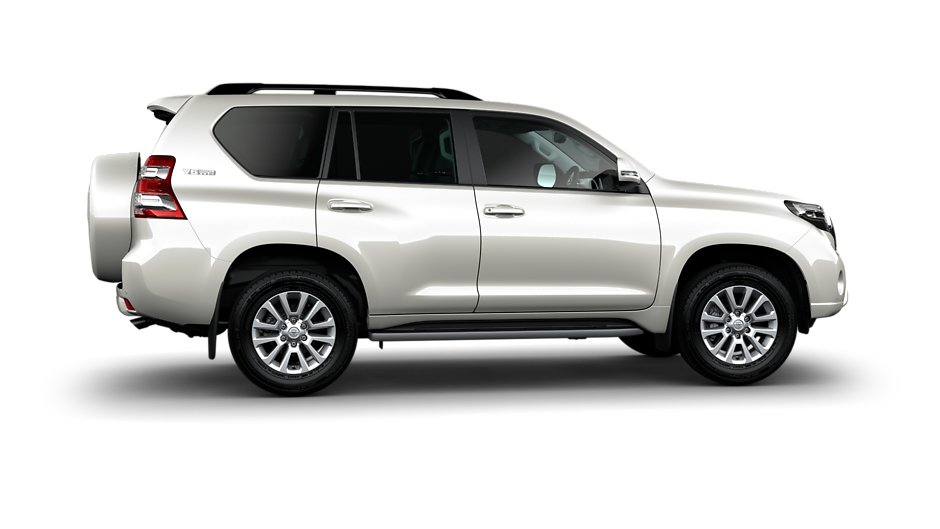 toyota land cruiser prado side angle