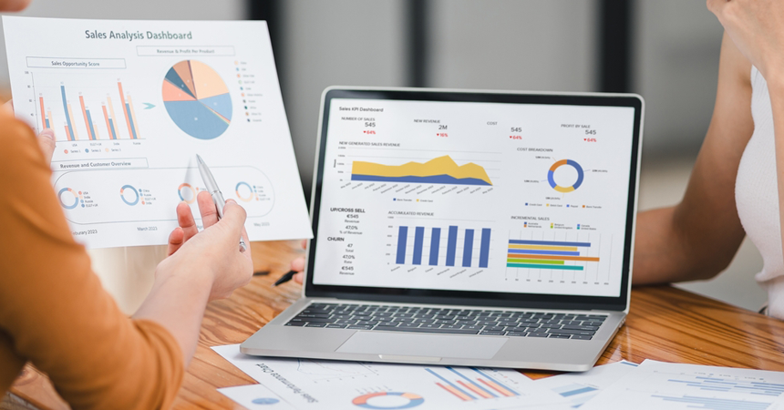 sales performance dashboard analysis
